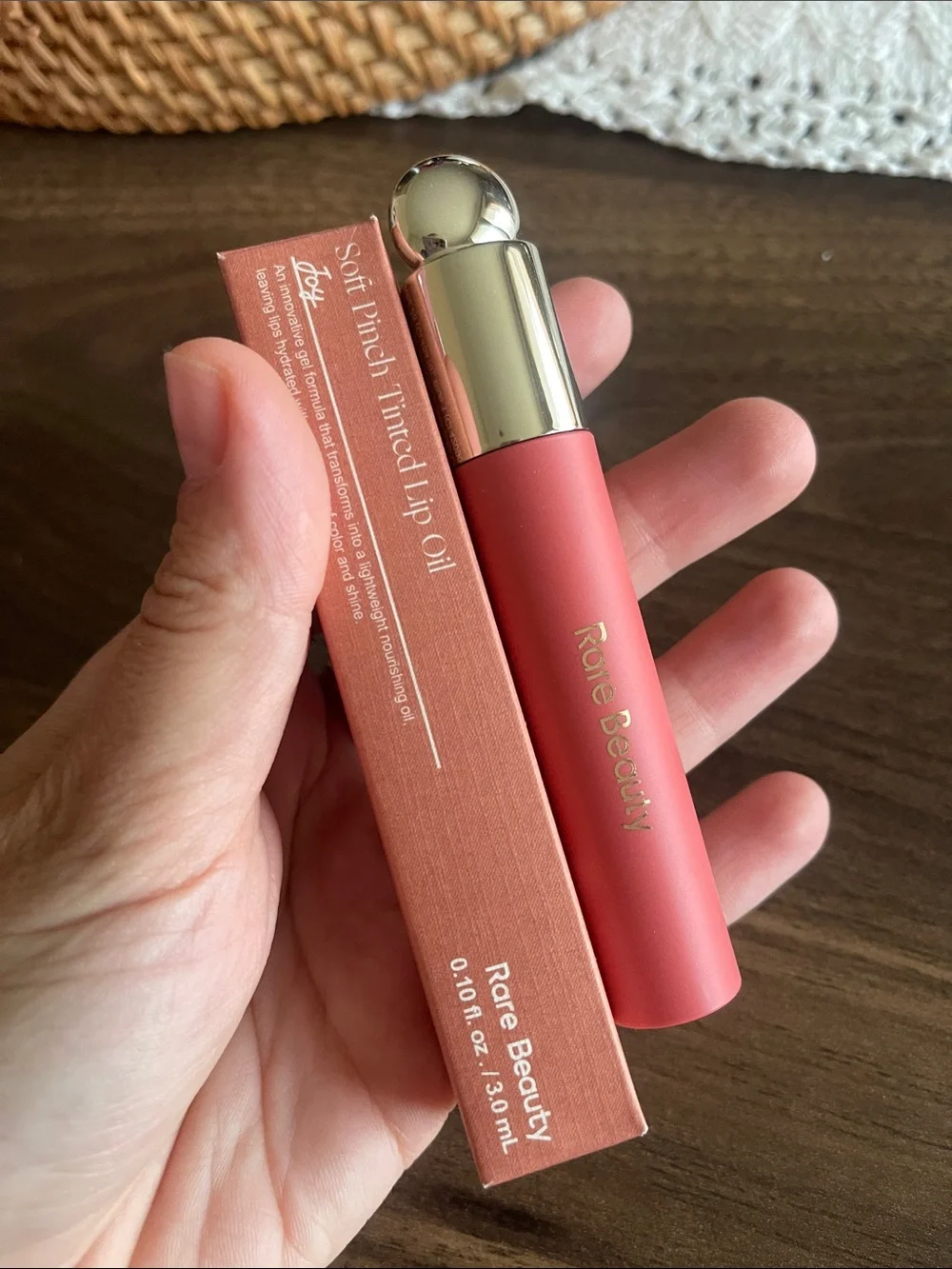Rare Beauty Soft Pinch Tinted Lip Oil - Rose Coral Shade